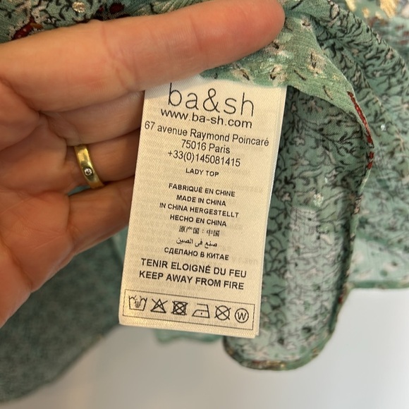 ba&sh Off Shoulder Olga Top NWT - Picture 7 of 12